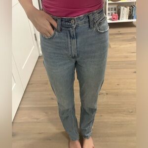 Ankle straight ultra high rise curve love